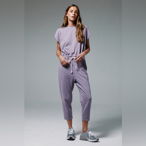 pistola Pants - Pistola Decklin Jumpsuit in Lilac Smoke